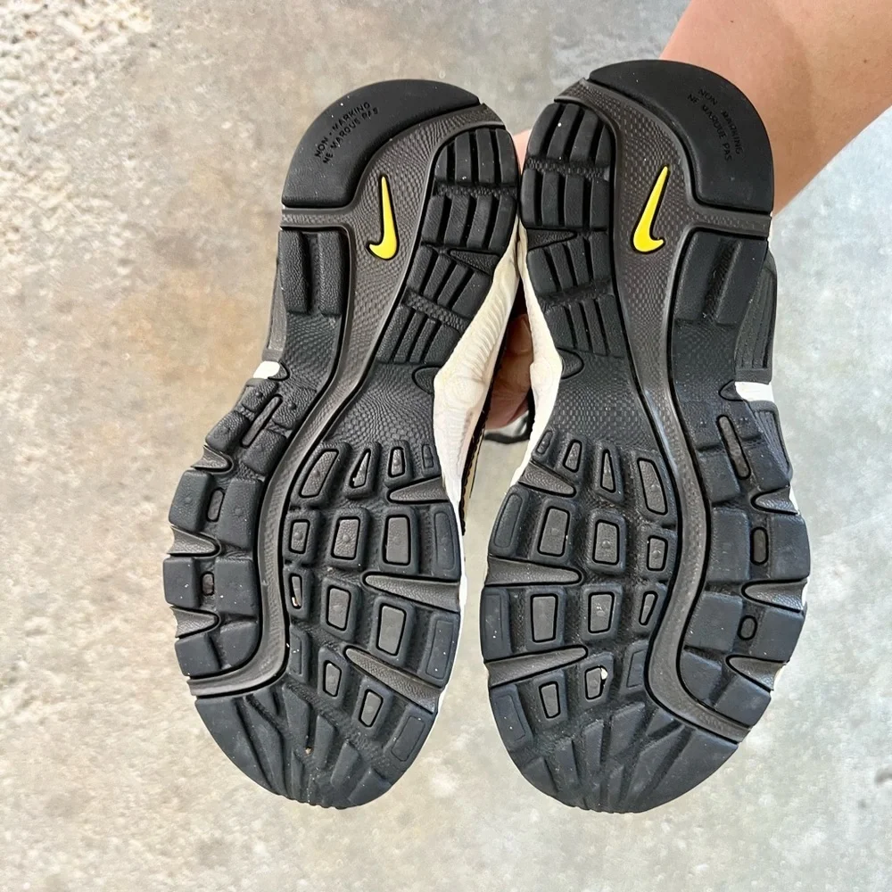 Nike Kids' Black and Yellow Athletic Shoes